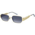 Lunettes sur Grenoble : Lunettes de soleil Marc Jacobs MARC 890/S Lunettes de soleil, Or/Bleu, 56 mm Dor&eacute;