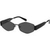 Lunettes de soleil Marc Jacobs MARC 496/SHINY Lunettes de soleil, Noir/Gris, 55 mm