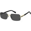 Lunettes de soleil Marc Jacobs MARC 902/S Lunettes de soleil, Or/Gris, 60 mm Dor&eacute;