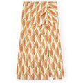 Jupes Compania Fantastica COMPA�IA FANT�STICA Skirt 43112 - Geometric 3 Orange Grenoble