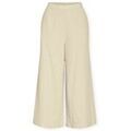 Pantalons sur Grenoble : Pantalon Vila Prisilla Trousers - Super Light Natural Melange