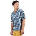 Chemises/chemisettes sur Grenoble : Chemise Brava Fabrics Sombrillas Aloha Shirt - Blue