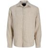 Chemise Jack & Jones 12293563 LAWRENCE LINEN-SILVER LINING