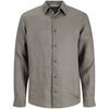 Chemise Jack & Jones 12293563 LAWRENCE LINEN-SMOKEY OLIVE