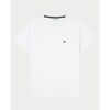 T-shirt enfant Lacoste T-shirt gar&ccedil;on en coton biologique Blanc