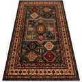 D&eacute;coration sur Grenoble : Tapis Rugsx Tapis en laine KASHQAI 4306 400 oriental, 200x300 cm Vert 200x300 cm. . Maison & D&eacute;co > Tapis.