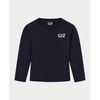 T-shirt enfant Emporio Armani EA7 Pull &agrave; manches longues gar&ccedil;on Noir