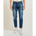 Jeans/Pantalons sur Grenoble : Jeans tapered Sette/Mezzo Jean Homme SetteMezzo Bleu 5 Poches