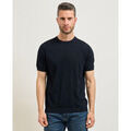 Pulls/Sweat sur Grenoble : Pull Sette/Mezzo Pull L&eacute;ger Homme Settemezzo &agrave; Manches Courtes Bleu
