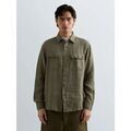 Chemises/chemisettes sur Grenoble : Chemise Replay M4147.81388-851 GREEN