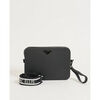 Sac a main Marc Ellis Sac Femme Flat Flowe avec Bandouli&egrave;re en Tissu Noir