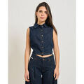 Chemises sur Grenoble : Chemise Guess Chemise femme en denim cropped