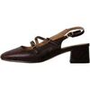 Chaussures escarpins Super Mode Escarpin &agrave; Talon Inia Marron