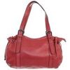 Sac a main Hexagona Sac porte epaule en cuir Ref 43158 Carmin 36*22*15