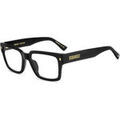 Lunettes sur Grenoble : Lunettes de soleil Dsquared D2 0167/G Cadres Optiques, Noir, 54 mm