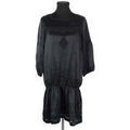 Robe Sandro Robe en soie noire
