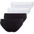 Culottes & autres bas
sur Grenoble : Slips Skiny Femme Slip Paquet de 4 Noir