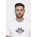 Tee-shirts sur Grenoble : T-shirt Lee Cooper T-shirt ALOUSKI Blanc