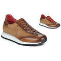 Baskets homme sur Grenoble : Baskets basses Jeffery-West MORGAN TOLEDO CASTANO TAN CAMEL SUEDE