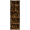 Etag&egrave;res murales VidaXL Biblioth&egrave;que ch&ecirc;ne fum&eacute; 60x30x189 cm bois d'ing&eacute;nierie Marron Unique. . Maison & D&eacute;co > Etag&egrave;res murales.