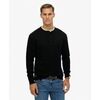 Pull Superdry Vintage Logo Mid Weight Long Sleeve Half Button