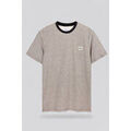 Tee-shirts sur Grenoble : T-shirt Teddy Smith Tee-Shirt T-JOOS MC Black Stripes