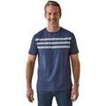 Tee-shirts sur Grenoble : T-shirt Daxon by - Lot de 2 tee-shirts ray&eacute;s homme Bleu