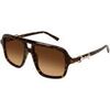 Lunettes de soleil Gucci GG2052S Lunettes de soleil, Havana/Marron, 55 mm