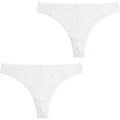 Culottes & autres bas
sur Grenoble : Strings Q-En Q105-BLANCO Blanc