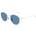 Lunettes sur Grenoble : Lunettes de soleil Montblanc MB0473S Lunettes de soleil, Argent/Bleu, 50 mm Argent&eacute;
