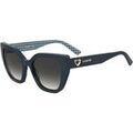 Lunettes sur Grenoble : Lunettes de soleil Moschino MOL098/S Lunettes de soleil, Bleu/Gris, 54 mm