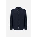 Chemise La Martina MCC006 TL141-07017 NAVY Grenoble