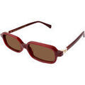 Lunettes sur Grenoble : Lunettes de soleil Xlab Filicudi Lunettes de soleil, Bordeaux/Marron, 52 mm