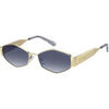Lunettes de soleil Marc Jacobs MARC 496/SHINY Lunettes de soleil, Or/Bleu, 55 mm Dor&eacute;