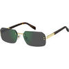 Lunettes de soleil Marc Jacobs MARC 902/S Lunettes de soleil, Or/Vert, 60 mm Dor&eacute;