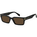 Lunettes sur Grenoble : Lunettes de soleil Marc Jacobs MARC 905/S Lunettes de soleil, Noir/Marron, 54 mm