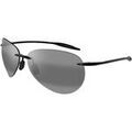 Lunettes sur Grenoble : Lunettes de soleil Maui Jim MJ0421S Lunettes de soleil, Noir/Gris, 63 mm