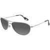 Lunettes de soleil Maui Jim MJ0245S Lunettes de soleil, Argent/Gris, 57 mm Argent&eacute;