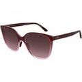 Lunettes sur Grenoble : Lunettes de soleil Maui Jim MJ0871S Lunettes de soleil, Rouge/Rose, 57 mm