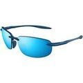 Lunettes sur Grenoble : Lunettes de soleil Maui Jim MJ0676S Lunettes de soleil, Bleu/Bleu, 63 mm
