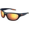 Lunettes sur Grenoble : Lunettes de soleil Maui Jim MJ0349S Lunettes de soleil, Bleu/Rouge, 62 mm
