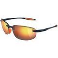Lunettes sur Grenoble : Lunettes de soleil Maui Jim MJ0676S Lunettes de soleil, Bleu/Rouge, 63 mm