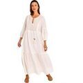 Robes sur Grenoble : Robe Selmark Robe estivale longue manches trois-quart Boho Chic Mare