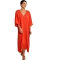 Robes sur Grenoble : Robe Selmark Robe de plage mi-longue manches trois-quarts SOLSTICE