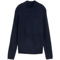 Pull Tom Tailor Pull C&ocirc;tel&eacute; Dark Blue Bleu