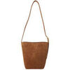 Sac Bandouliere Anine Bing Sac Medium en daim marron