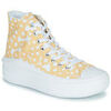 Baskets montantes Converse CHUCK TAYLOR ALL STAR MOVE FLORAL PLATFORM LO-FI CRAFT HI