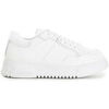 Baskets basses Caf&eacute; Noir C1DC1002 Blanc