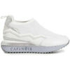 Baskets basses Caf&eacute; Noir C1DN9670 Blanc