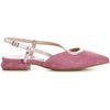 Ballerines Caf&eacute; Noir C1ED5380 Rose